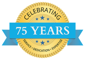 75 Anniversary Logo