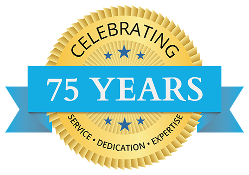 75 Anniversary Logo